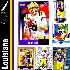 Louisiana State Tigers 6 Card Lot - CFTBL [10_7_7]